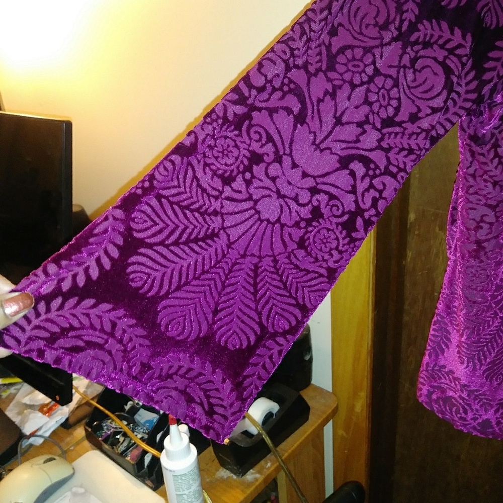 Patterned blouse with inside shell - Picture 5 of 7